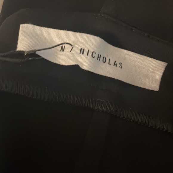 NWT Nicholas Ponti Diamond Cutout Dress Black - Picture 4 of 6